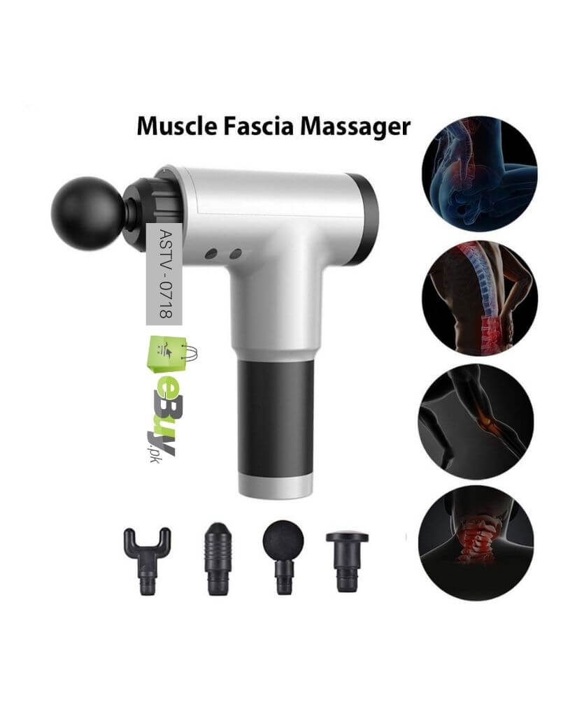 Fascial Rechargeable Deep Tissue Muscle Massager for Fitness and Recovery | Pro Muscle Relief Rechargeable Fascial Deep Tissue Massager