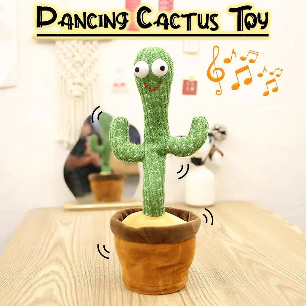 Rechargeables Dancing Cactus Fun and Interactive Toy For All Ages