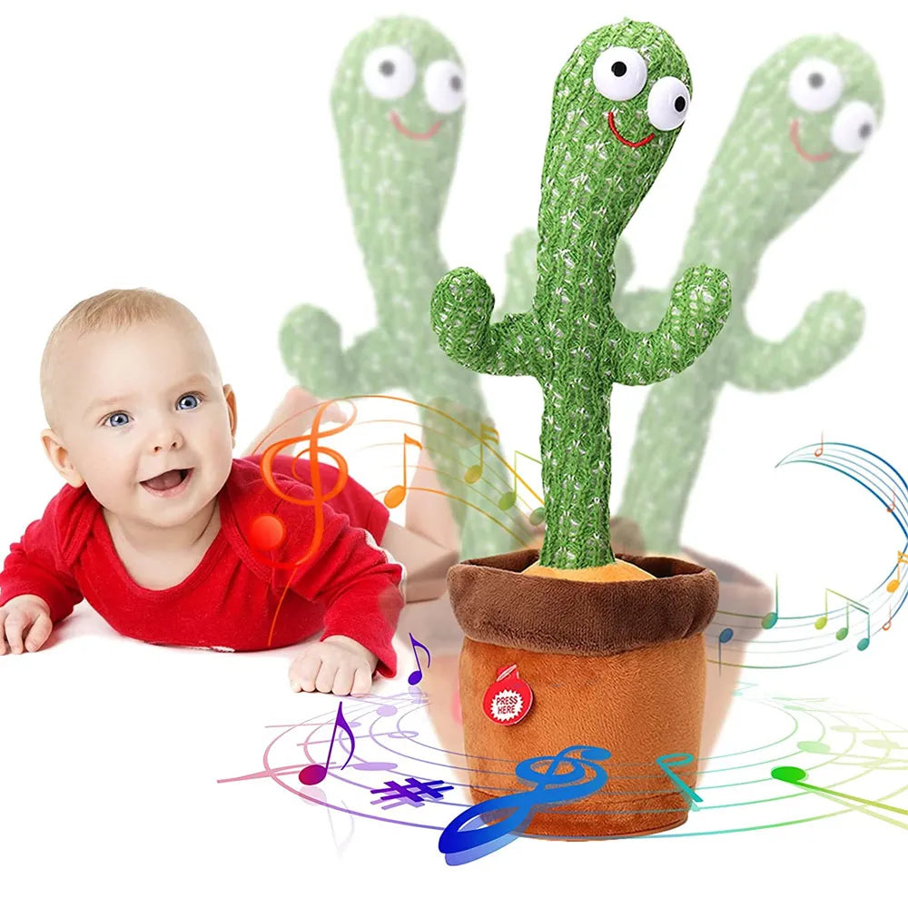 Rechargeables Dancing Cactus Fun and Interactive Toy For All Ages