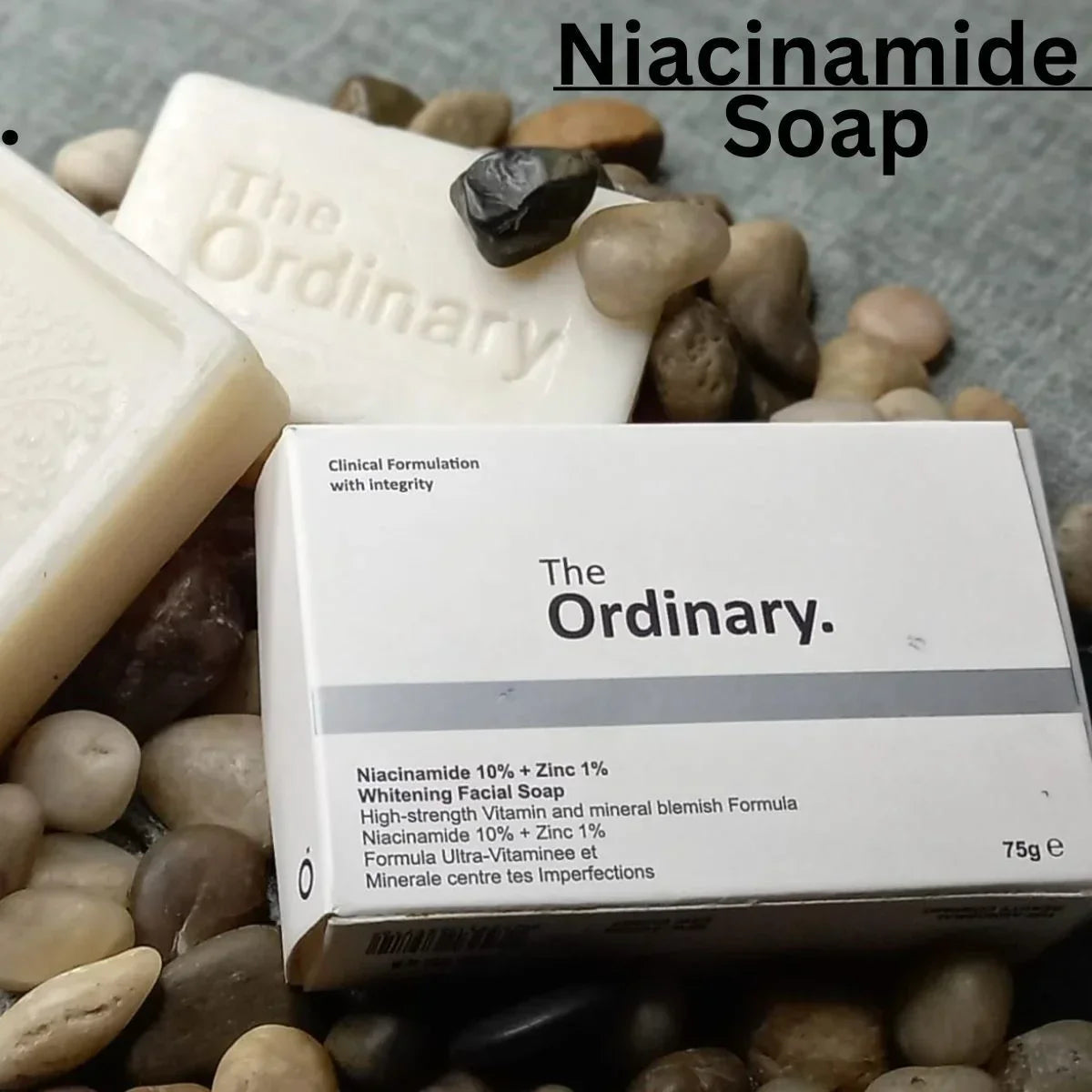 Exclusive Ordinary Deal 2 : The Ordinary Niacinamide 10% + Zinc 1% Serum 30 mL + Ordinary Multi-peptide Serum For Hair Density 30mL + The Ordinary Niacinamide 10% + Zinc 1% Whitening Facial Soap