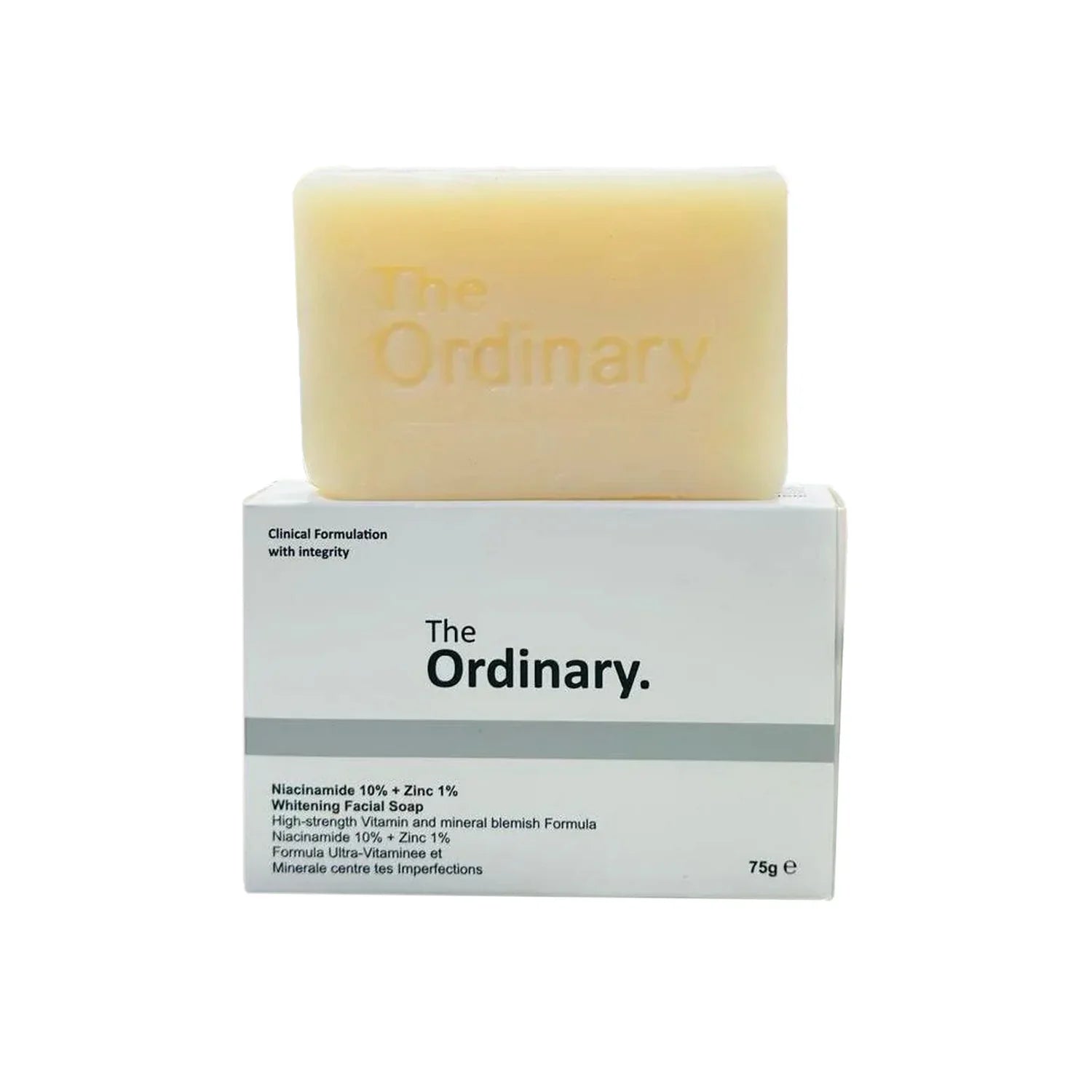 Exclusive Ordinary Deal 2 : The Ordinary Niacinamide 10% + Zinc 1% Serum 30 mL + Ordinary Multi-peptide Serum For Hair Density 30mL + The Ordinary Niacinamide 10% + Zinc 1% Whitening Facial Soap