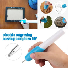 Engrave It – Carving Pen Engraver Machine For Glass, Plastic, Iron, And Steel