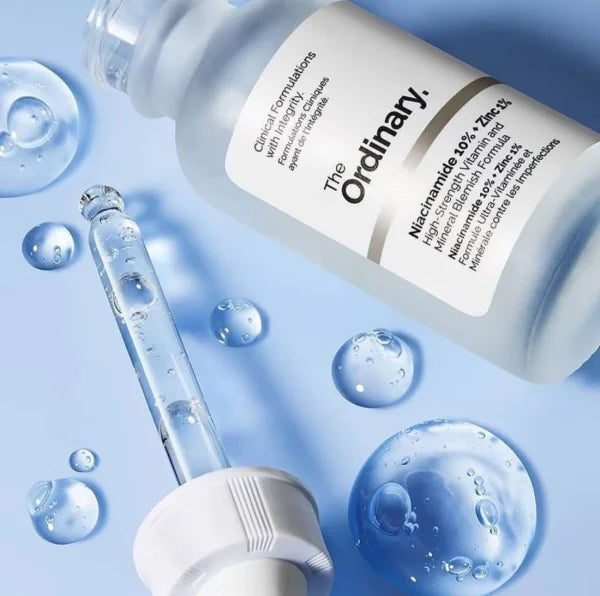 The Ordinary Niacinamide 10% + Zinc 1% Serum 30 mL With Batch Code