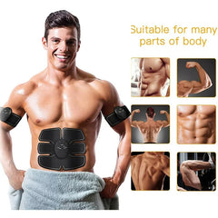 Electric Muscle Toner Ems Machine Wireless Toning Belt 6 Six Pack Abs Fat Burne