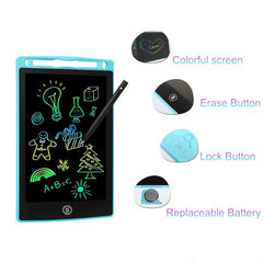 Drawing Tablet 8.5 Inch E-writing Tablet Multi Color For Kids.