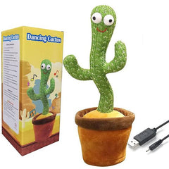 Rechargeables Dancing Cactus Fun and Interactive Toy For All Ages