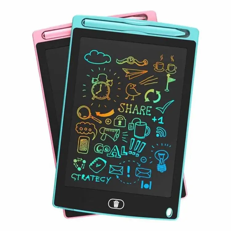 Drawing Tablet 8.5 Inch E-writing Tablet Multi Color For Kids.