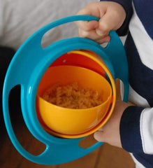 360 Degree Gyro Bowl For Feeding Baby Kids (random Color).